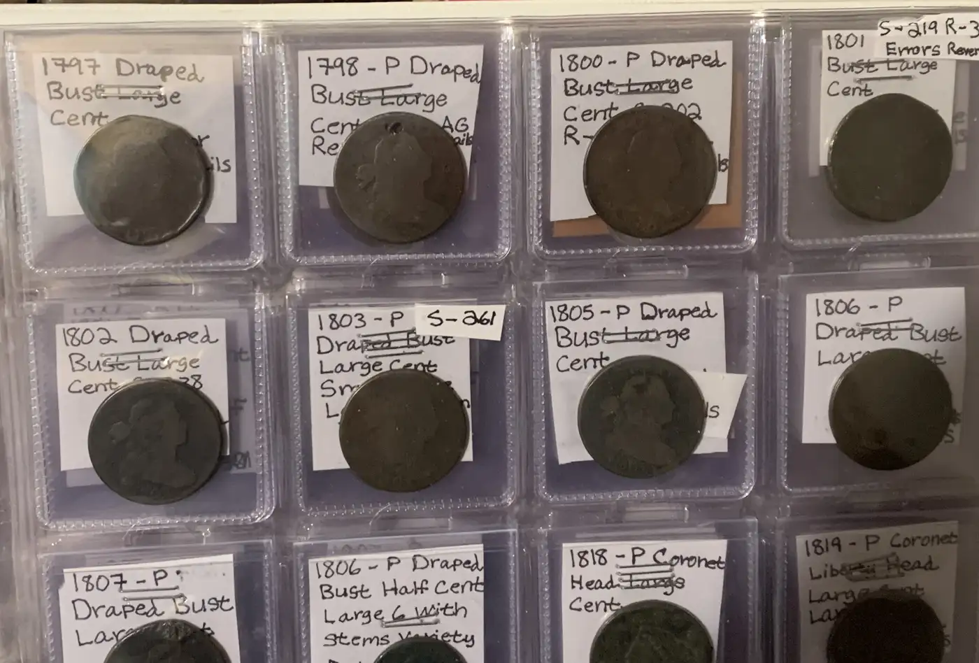 E-&-V's-Large-Cent-Collection